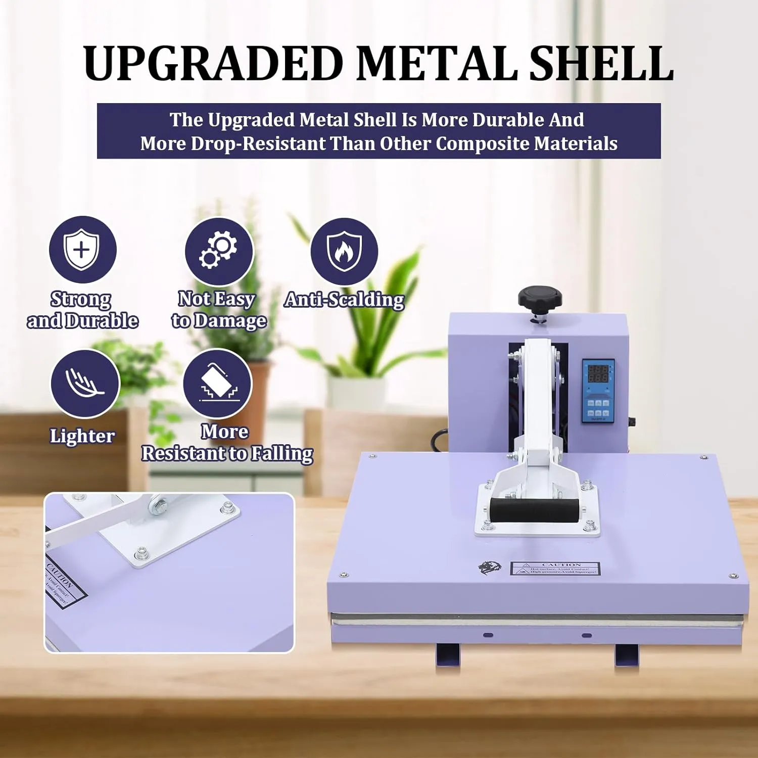 16x20 Heat Press - Professional Digital Sublimation Heat Press Machine for T-Shirts, Clothes, Canvas Bags - Adjustable Pressure, Even Heating Technology, Large Operating Panel