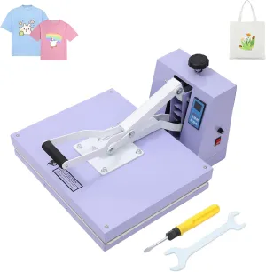 16x20 Heat Press - Professional Digital Sublimation Heat Press Machine for T-Shirts, Clothes, Canvas Bags - Adjustable Pressure, Even Heating Technology, Large Operating Panel