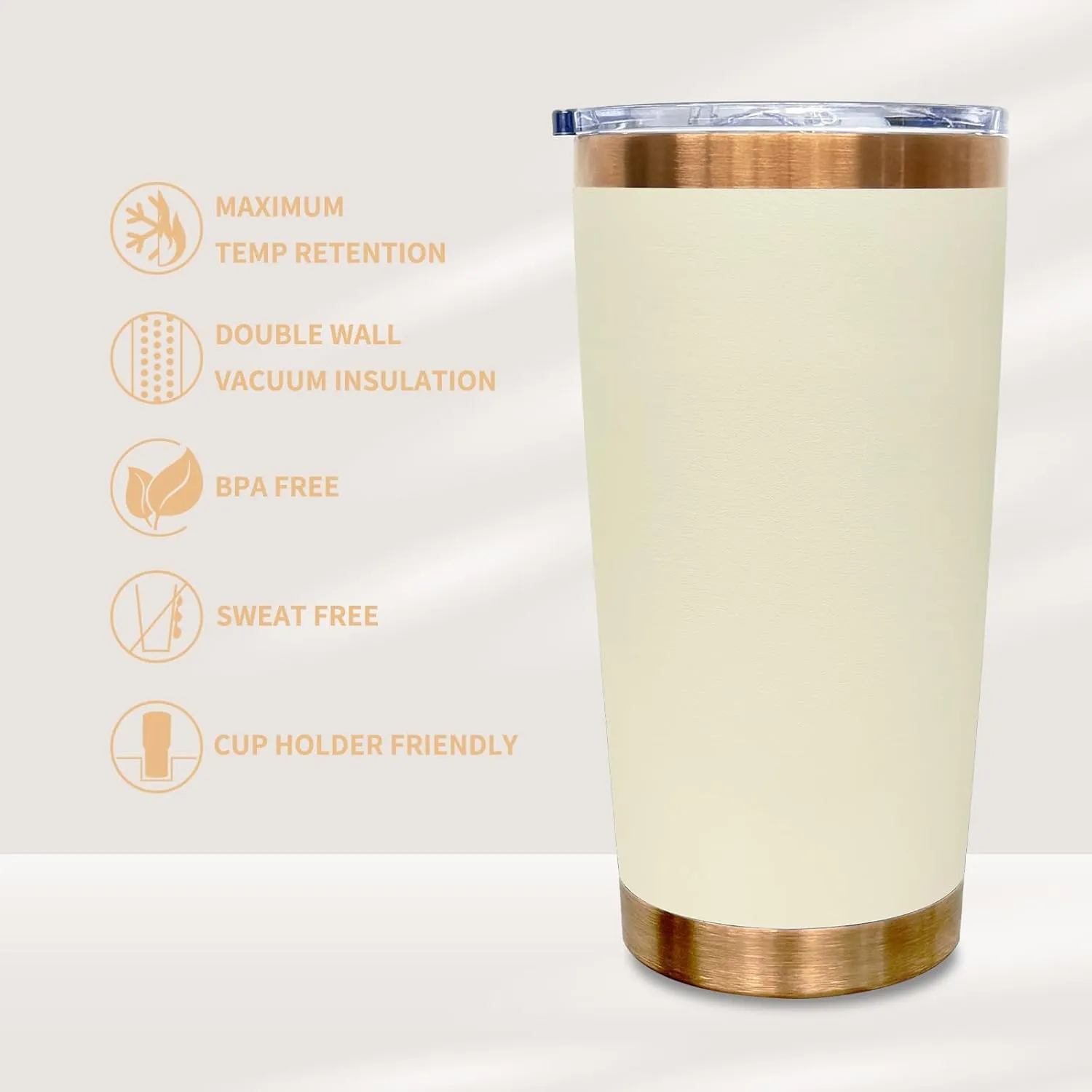 20 oz Tumbler Bulk 4 Pack Stainless Steel Tumbler with Lid and Straw, Double Wall Vacuum Insulated Travel Coffee Mug for Laser Engrave, Powder Coated Cup for Hot and Cold Drinks (Mixed,4 pack)