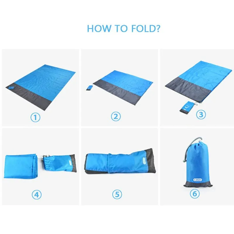200x210cm Waterproof & Sand-free Beach Blanket