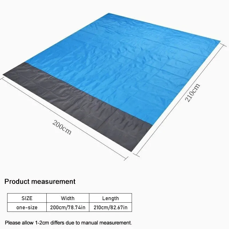 200x210cm Waterproof & Sand-free Beach Blanket