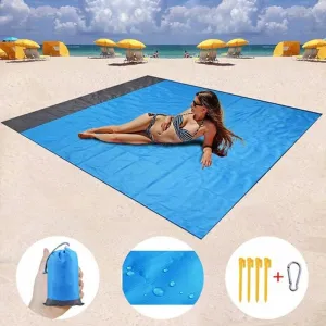 200x210cm Waterproof & Sand-free Beach Blanket