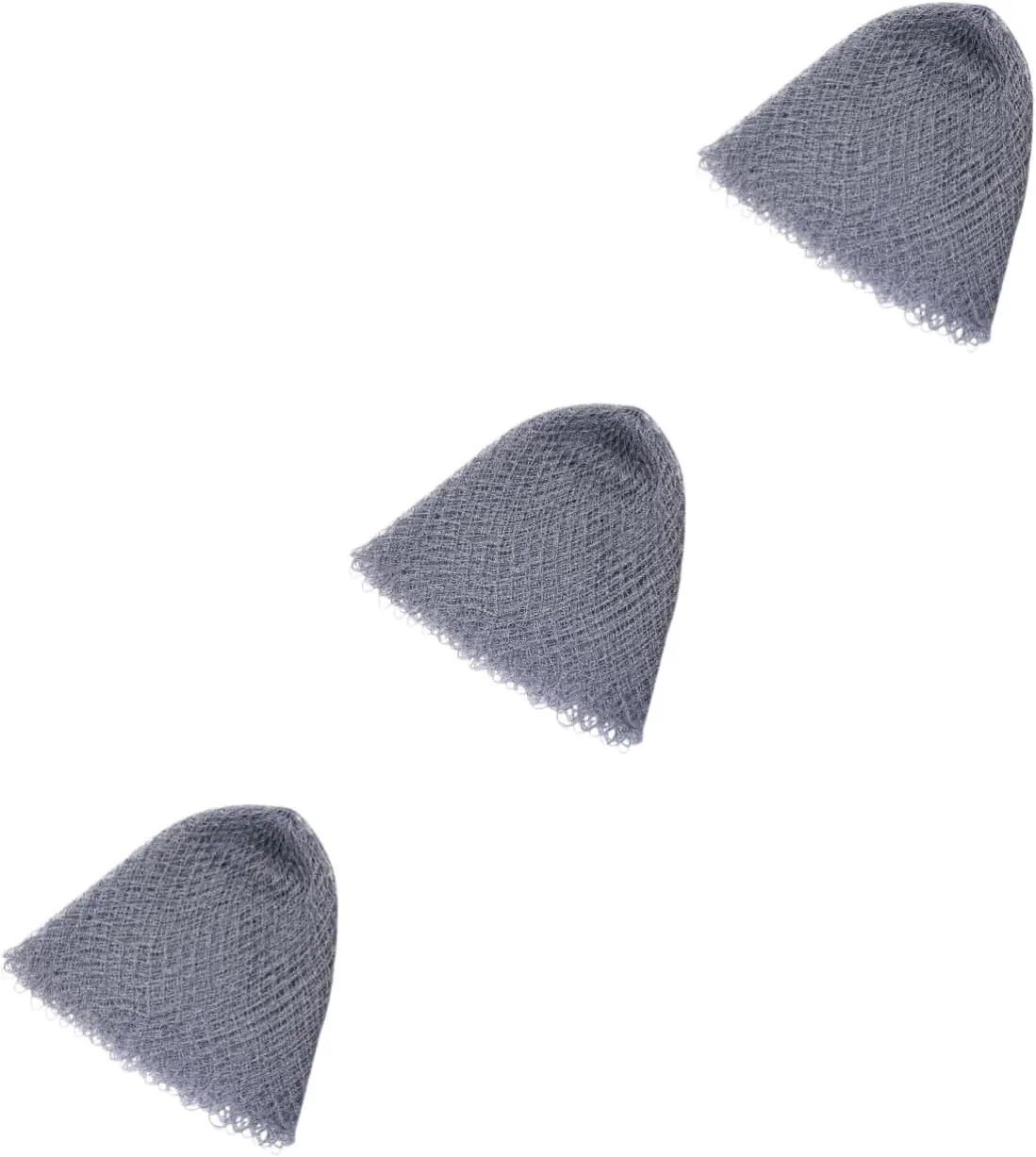 2pcs Phishing Net Head Pool Skimmer Net Fishing Net Bag Fishing Landing Net Replacement Landing Mesh
