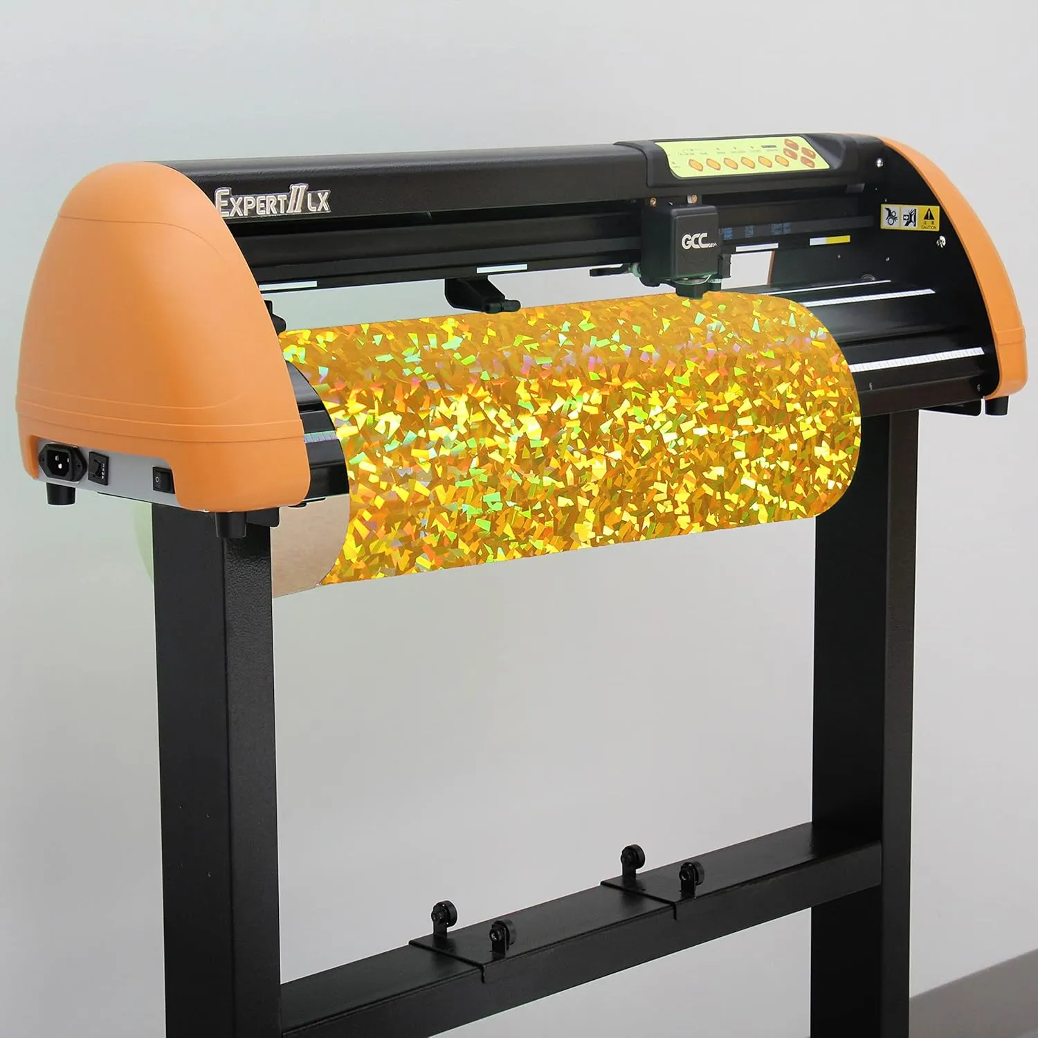 3 Yard x 20" Wide Roll Threadart Holographic Silver 20" Heat Transfer Vinyl Film HTV | Sold by The Roll | Compatible with Venture and Maker, Silhouette Cameo, & Large Format Cutters