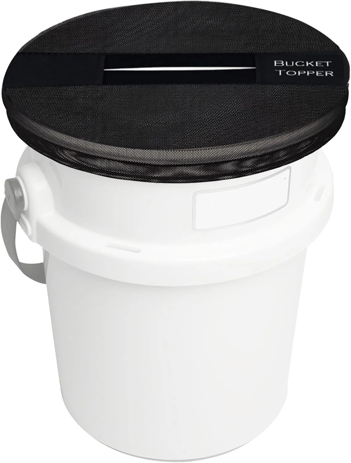 5 Gallon Bucket Lid - Multi-Purpose Convertible Cover with Access Hole for Boat Trash Can, Fishing Bucket & Bait Container - Bucket Accessories