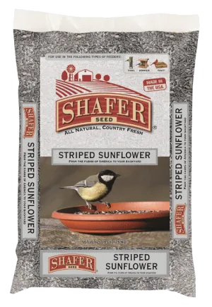 5lb Shafer Striped Sunflower Seed Bird Food