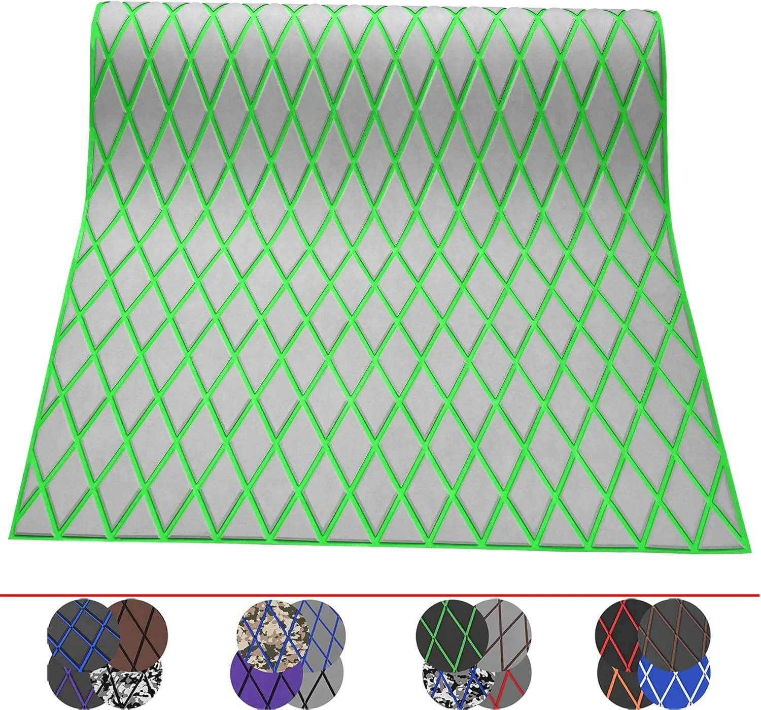 94.5"× 37.8" EVA Foam Boat Decking Sheet Faux Teak Decking Self-Adhesive Marine Yacht RV Swimming Pool Boat Flooring Motorboat Non-Skid