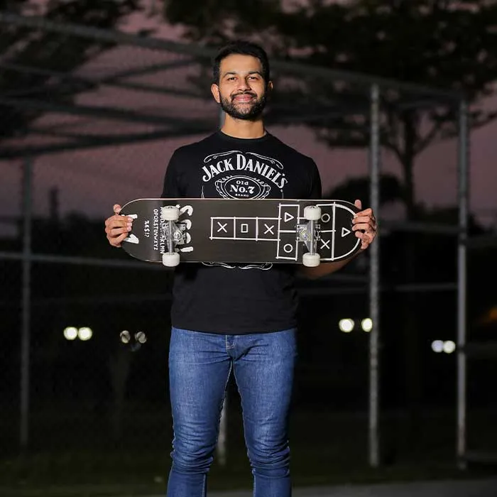 A to Z 31 inch Professional Skateboard With Grip Tape