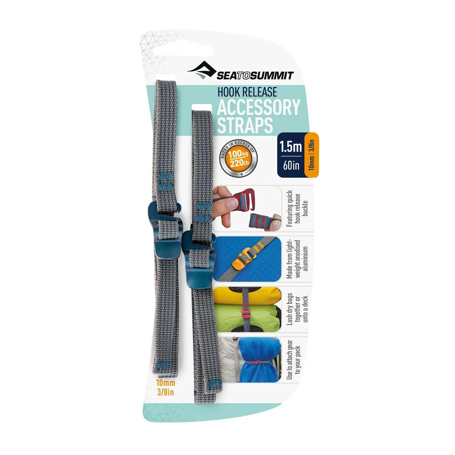 Accessory Straps With Hook Release