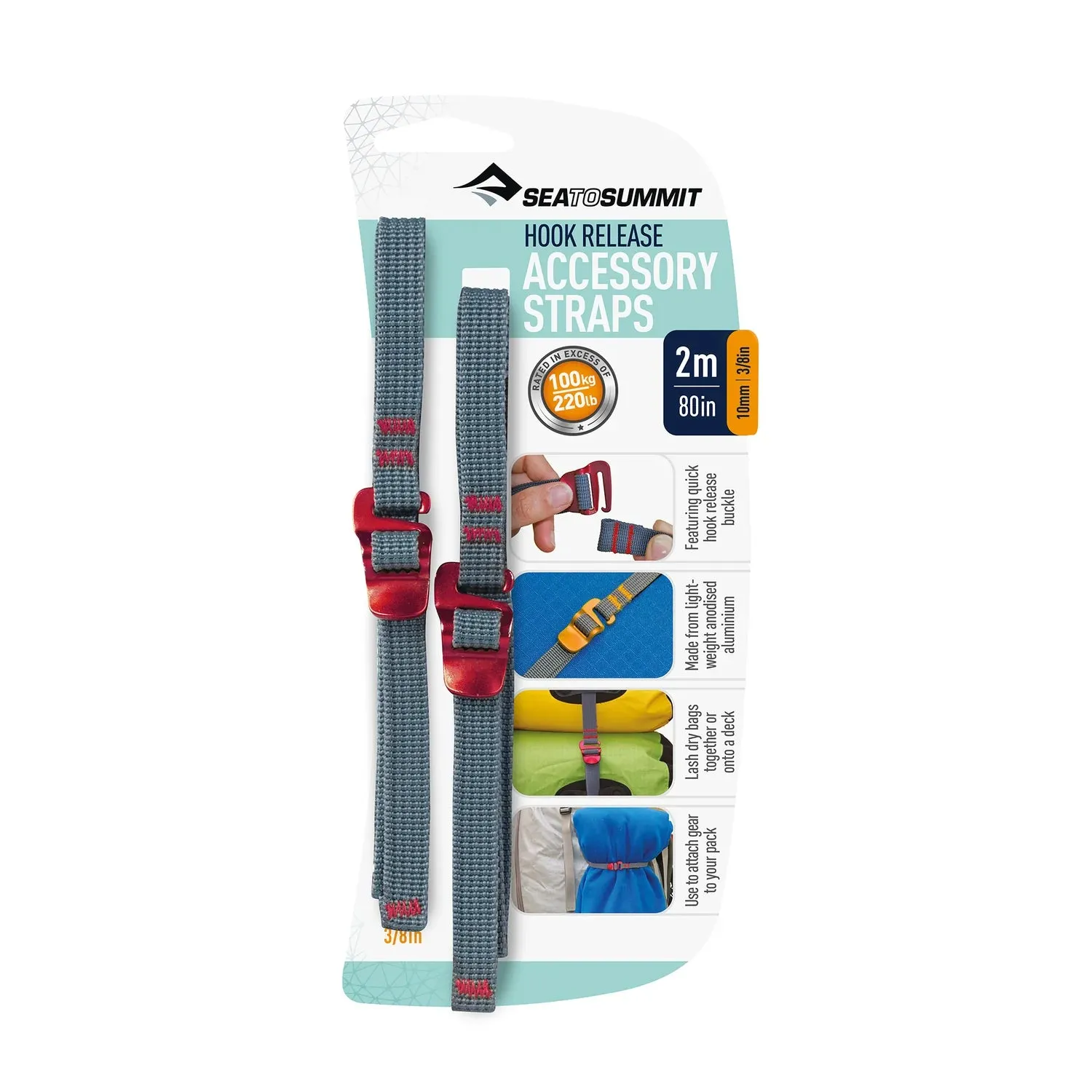 Accessory Straps With Hook Release