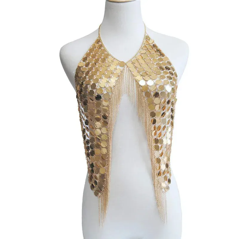 Acrylic Sequin Tank Top