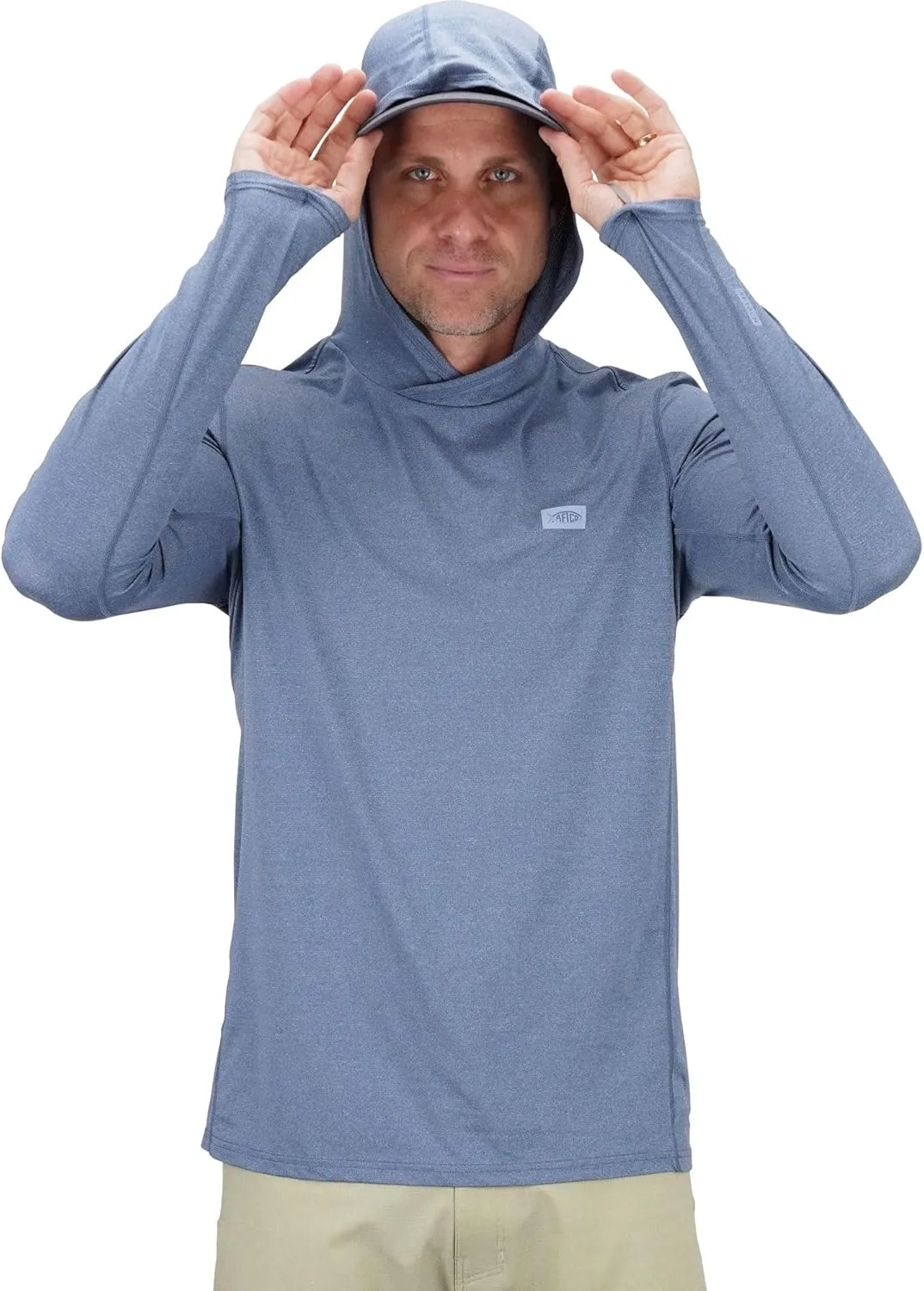 AFTCO Air-O Mesh Hooded Fishing Shirt