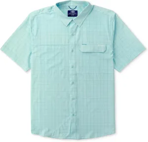 AFTCO Men's Air-O Mesh Tech SS Button-Down Shirt