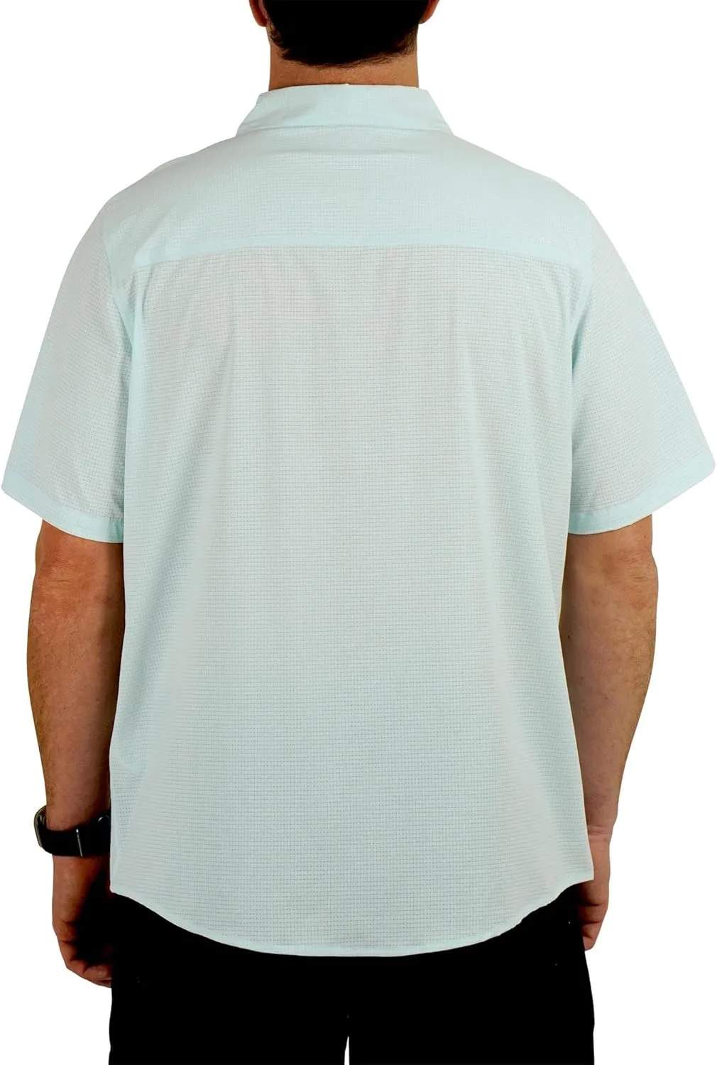 AFTCO Men's Air-O Mesh Tech SS Button-Down Shirt