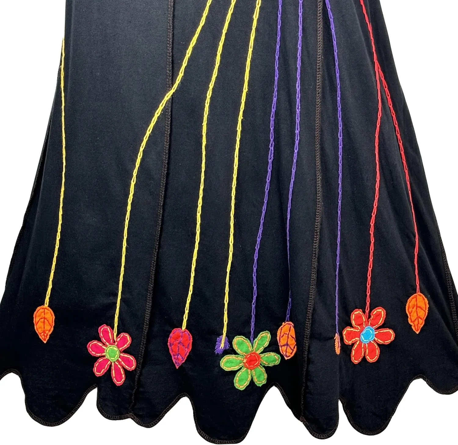 Agan Traders Women's 2025 Summer Waistband Elastic Knit Cotton Light Weight Fall Uneven Hem Skirt Maxi