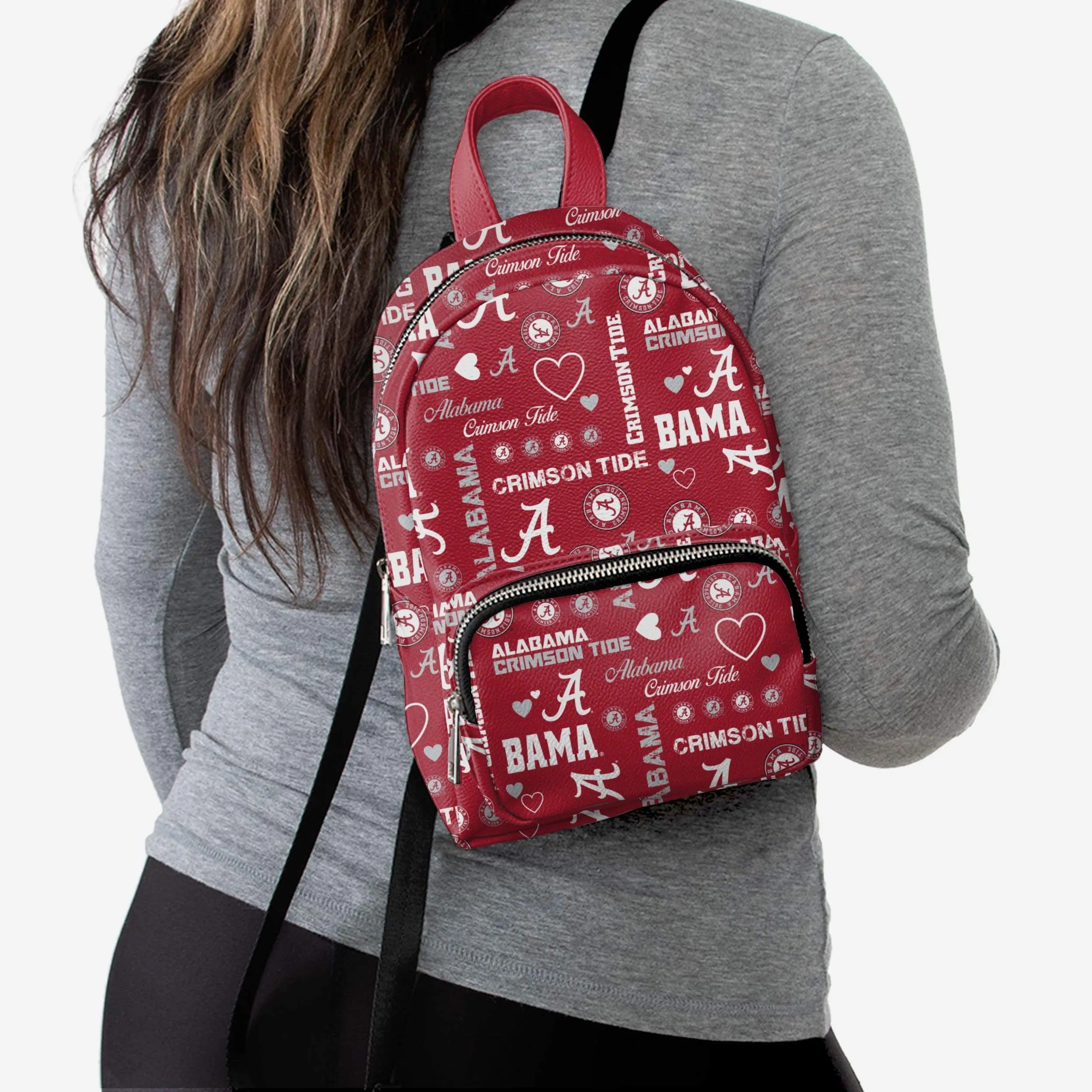 Alabama Crimson Tide Logo Love Mini Backpack