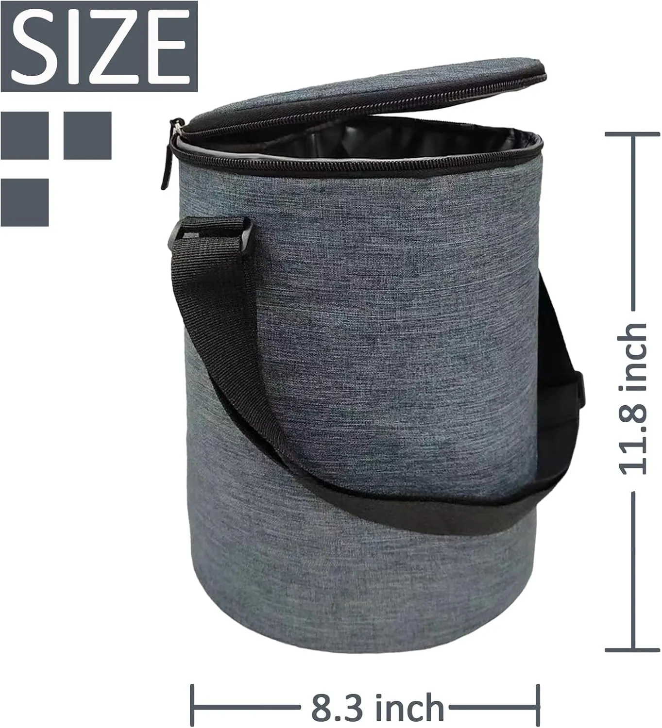 All-in-One Party Cooler Bag with Folding Design and Insulated Compartments -GETTOONE Ideal for Tailgating and Outdoor Events!