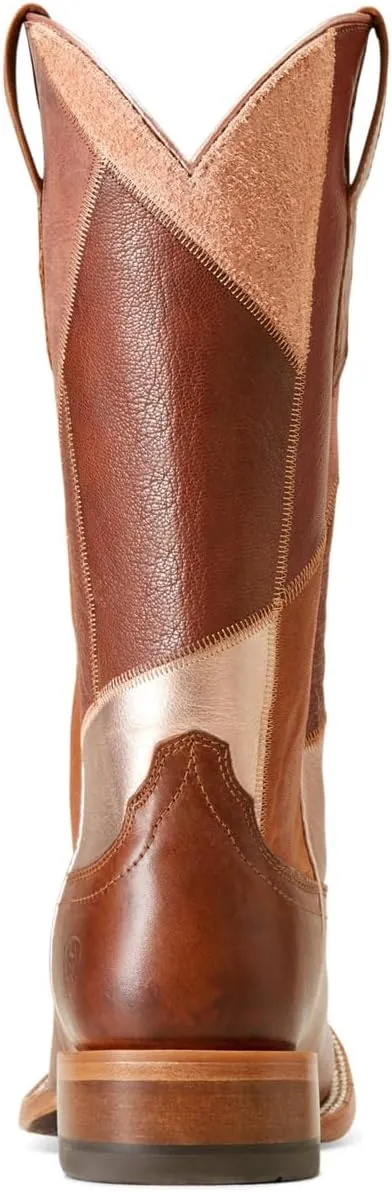 ARIAT Women's Frontier Patchwork Western Boot