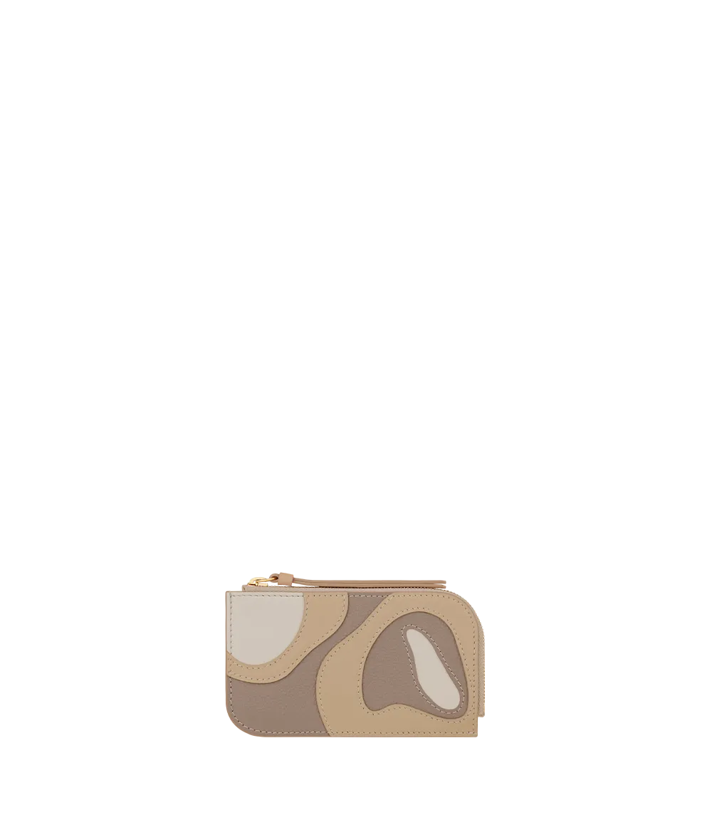 Atla Card Holder - Trio Taupe