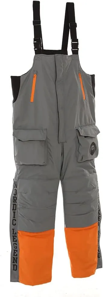 Aurora Series Ice Fishing Suit with Floatation, Insulated Waterproof Bibs and Jacket for Ice Fishing