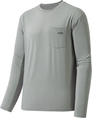 BASSDASH Men’s UPF 50  Performance Long Sleeve T-Shirt UV Sun Protection Fishing Hiking Sports Shirts