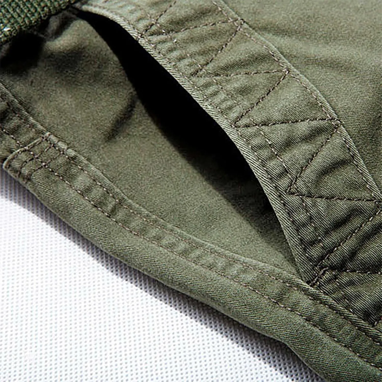 Big and Tall Cargo Shorts for Men 2023 Cotton Multi Pockets Tooling Shorts Classic Fit Buckle Zipper Work Shorts
