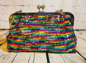 Bits and Bags Party Sparkles Sequin Clutch