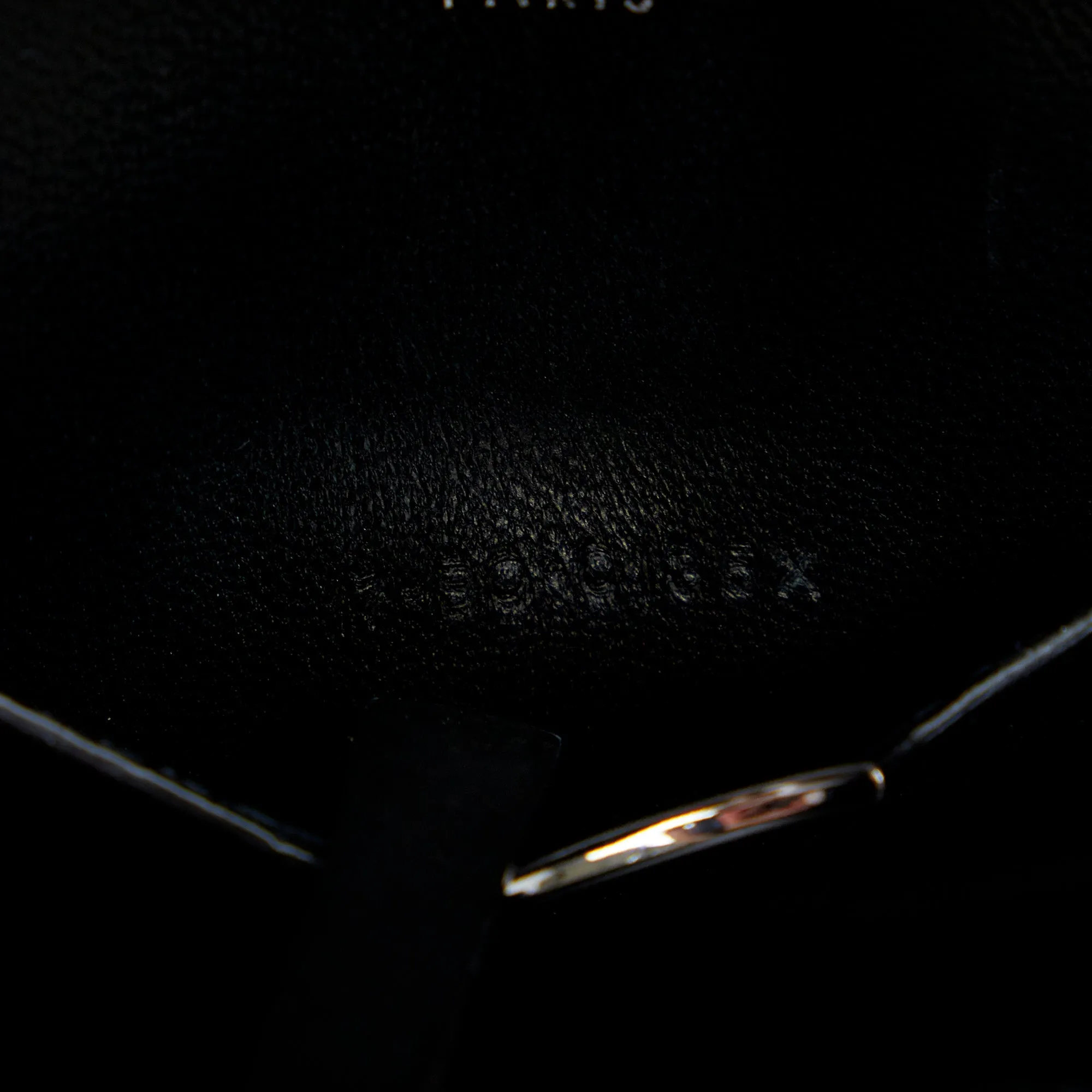 Black Dior Mini Diorama Sequin Flap Crossbody Bag