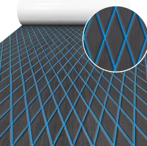 Boat Flooring EVA Foam Boat Decking Sea Deck Boat Flooring Self-Adhesive Faux Teak Marine Boat Decking Non-Slip Mat for Boat Deck Yacht Motorboat Fishing Boat Surfboard Kayak 94x44/28/16
