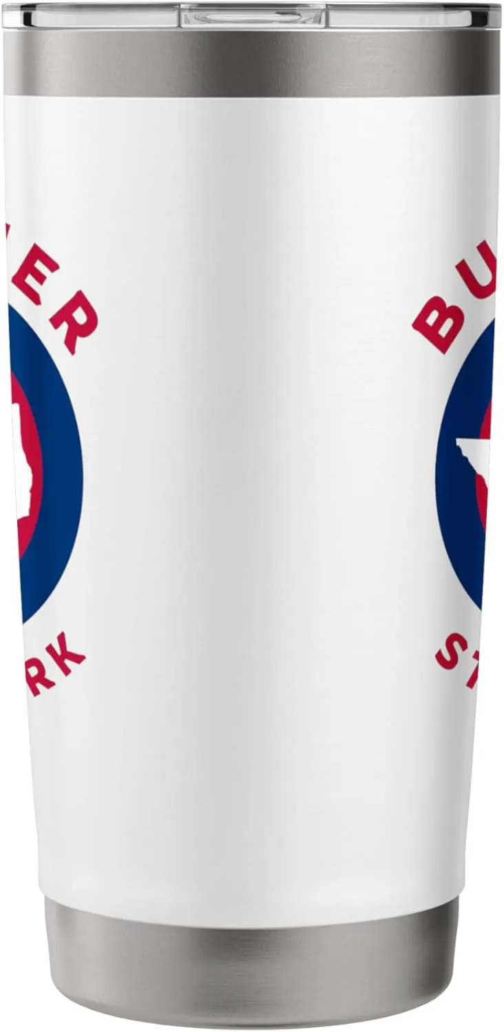 Buescher State Park Texas TX Bullseye Trip Souvenir Stainless Steel Insulated Tumbler