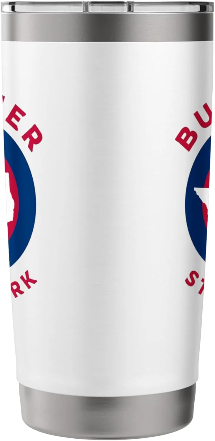 Buescher State Park Texas TX Bullseye Trip Souvenir Stainless Steel Insulated Tumbler