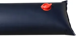 Buffalo Blizzard Black 10-Foot Long Single Chamber Water Bags | 12 Pack | 22-Gauge Heavy-Duty Vinyl Material | Secures Winter Cover to Rectangular Swimming Pools