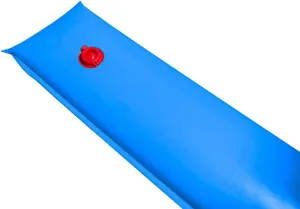 Buffalo Blizzard Blue 4-Foot Long Single Chamber Water Bags | 6 Pack | 16-Gauge Heavy-Duty Vinyl Material | Secures Rectangular Winter Cover to Swimming Pools