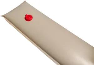 Buffalo Blizzard Tan 10-Foot Long Single Chamber Water Bags | 18 Pack | 18-Gauge Heavy-Duty Vinyl Material | Secures Winter Cover to Rectangular Swimming Pools