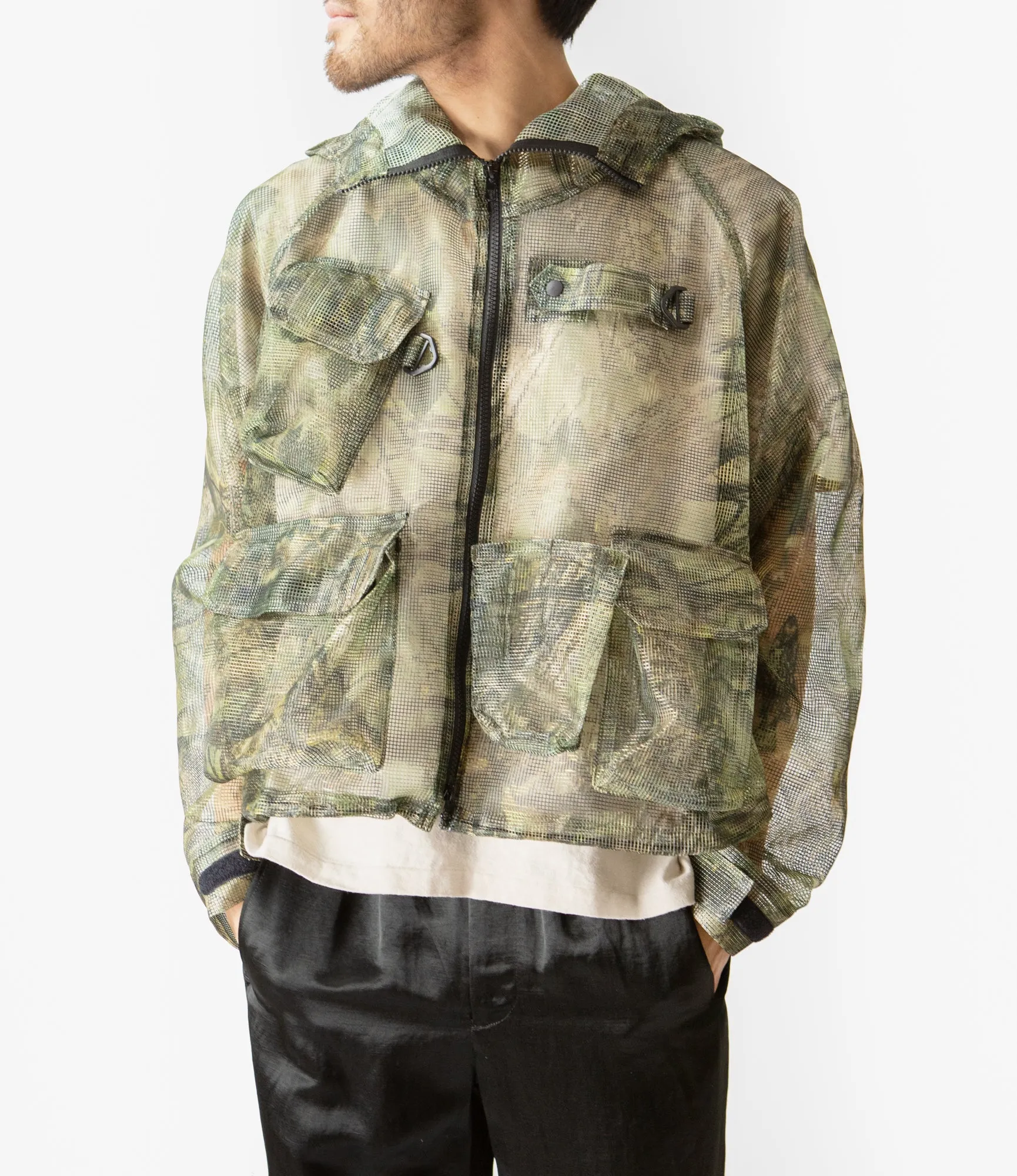 Bush Trek Jacket – Camo Heavyweight Mesh