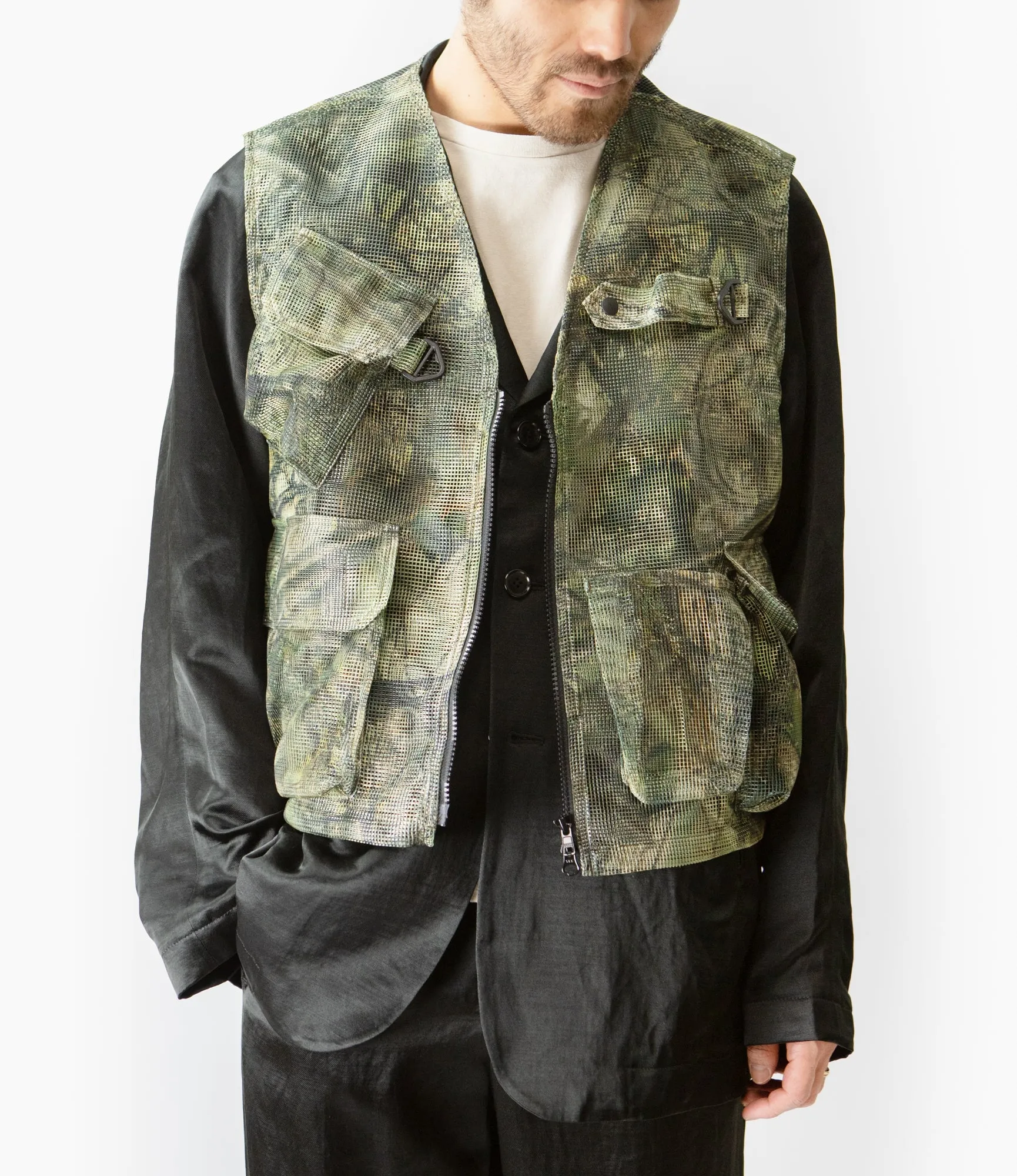 Bush Trek Vest – Camo Heavyweight Mesh