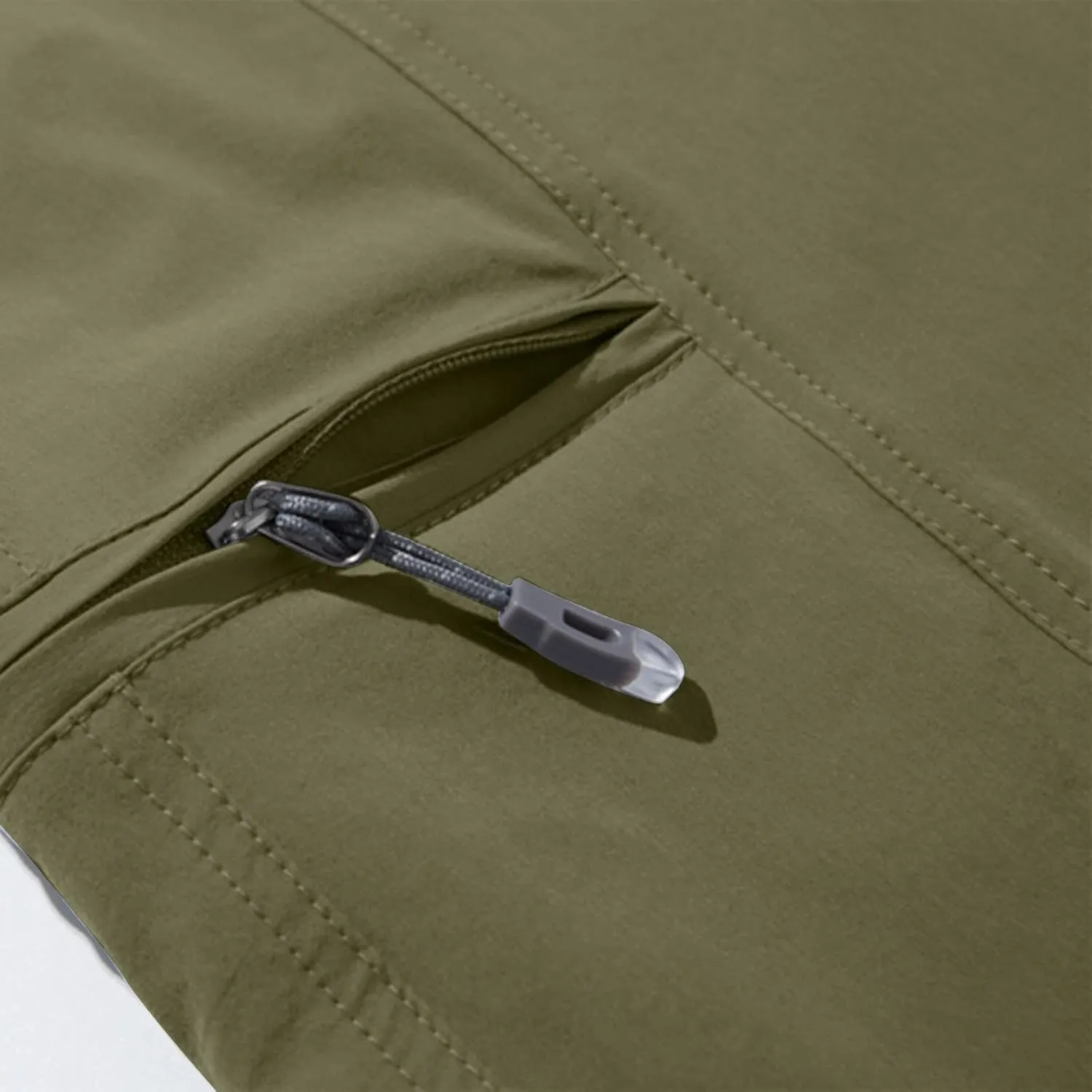 Cambkatl Mens Hiking Pants Outdoor Convertible Waterproof Quick Dry Zip Off Lightweight Fishing Safari Camping Travel Pants