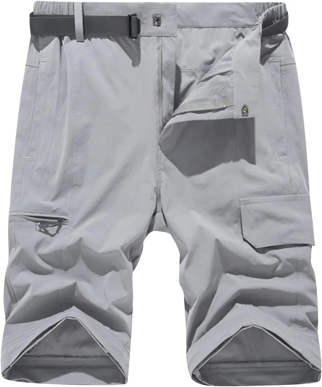 Cambkatl Mens Hiking Pants Outdoor Convertible Waterproof Quick Dry Zip Off Lightweight Fishing Safari Camping Travel Pants
