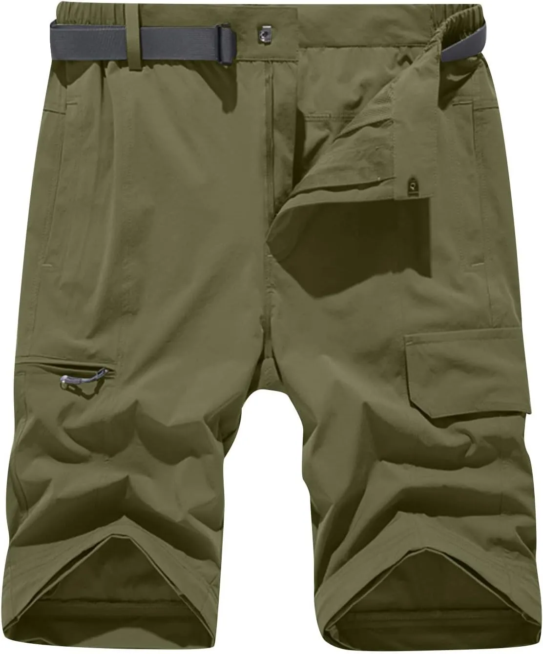 Cambkatl Mens Hiking Pants Outdoor Convertible Waterproof Quick Dry Zip Off Lightweight Fishing Safari Camping Travel Pants