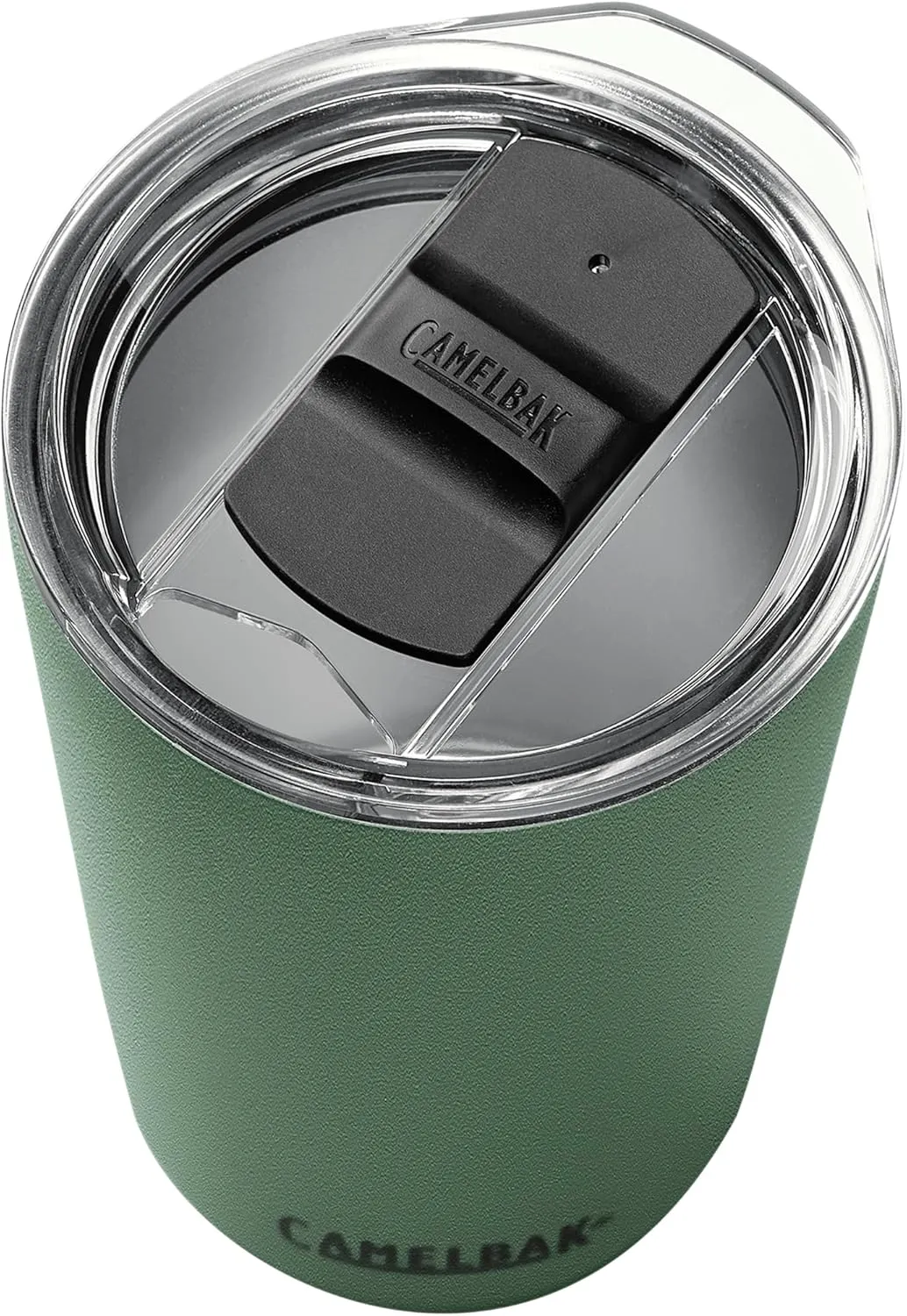 CamelBak Horizon 16oz Tumbler - Insulated Stainless Steel - Tri-Mode Lid - Moss