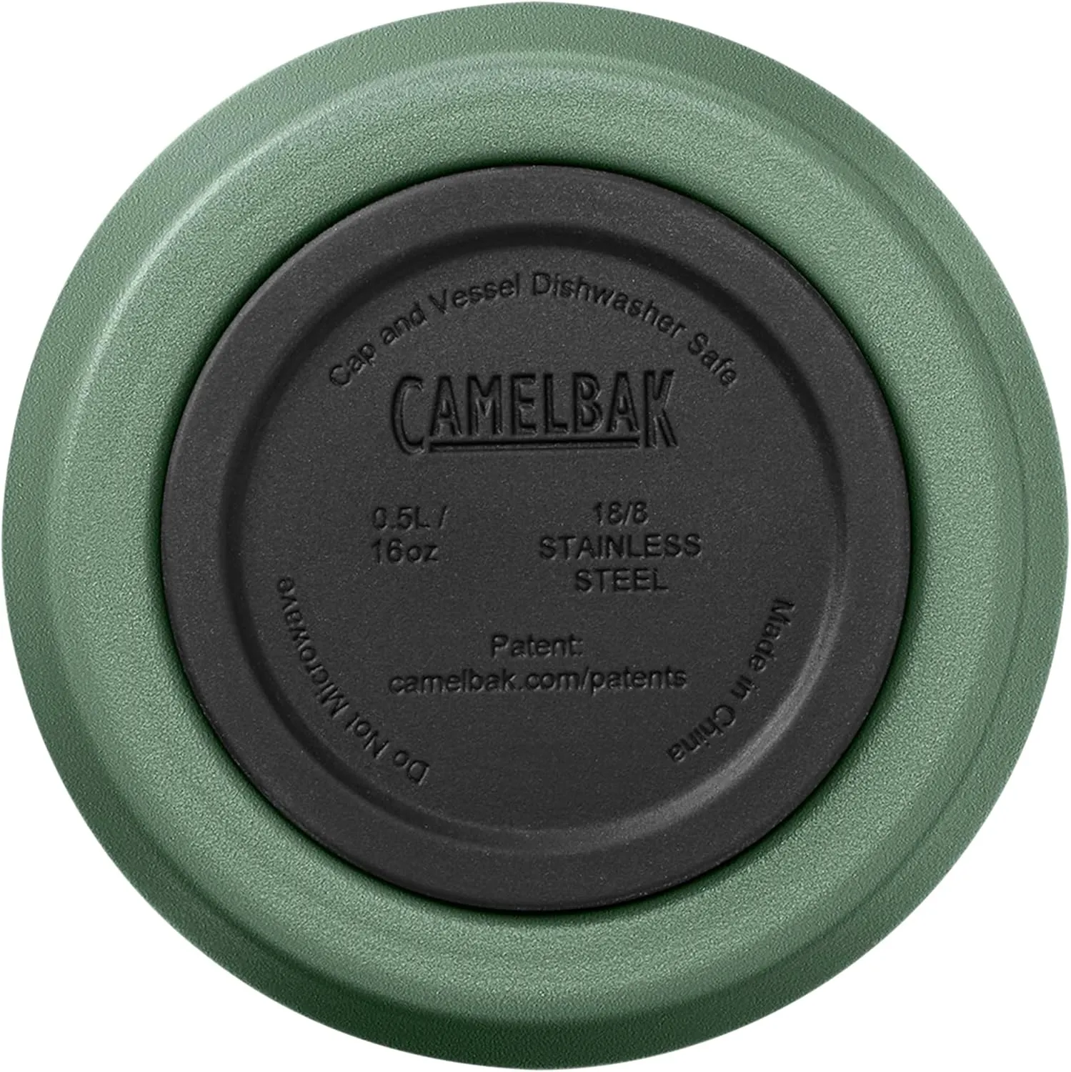 CamelBak Horizon 16oz Tumbler - Insulated Stainless Steel - Tri-Mode Lid - Moss