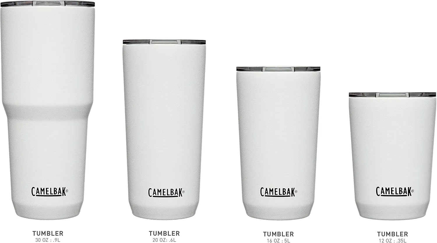 CamelBak Horizon 20oz Tumbler - Insulated Stainless Steel - Tri-Mode Lid - Black