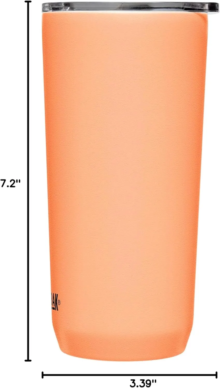 CamelBak Horizon 20oz Tumbler - Insulated Stainless Steel - Tri-Mode Lid - Desert Sunrise