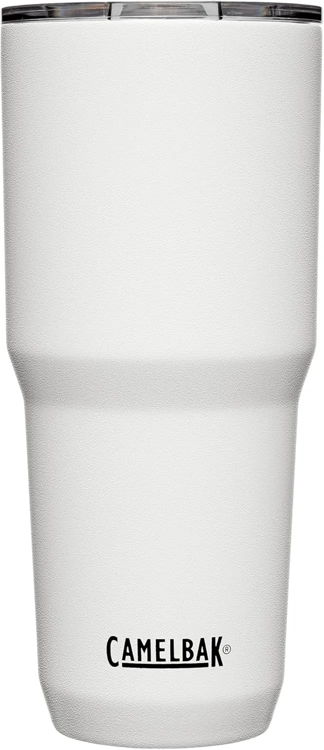 CamelBak Horizon 30oz Tumbler - Insulated Stainless Steel - Tri-Mode Lid - White