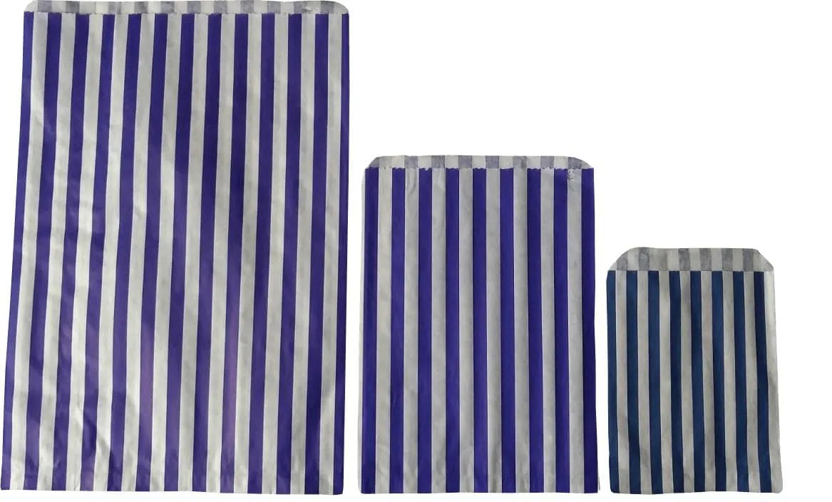 Candy Striped Bags