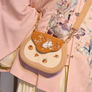Caramel Crossbody Merchant Bag for Women