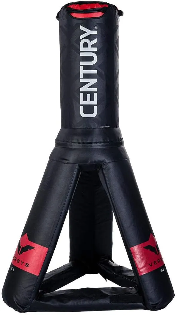 Century Versys Freestanding Punching Bags - Style Options | Soft Base with Stability | Versatile for Throws & Ground Work MMA Training | Low Impact Material | Handle for Clinches & Knee Strikes