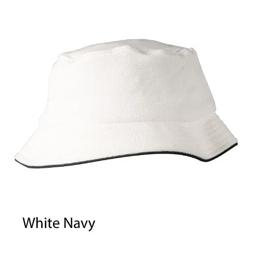 CH71 Pique Mesh With Sandwich Bucket Hat- 10 x pack