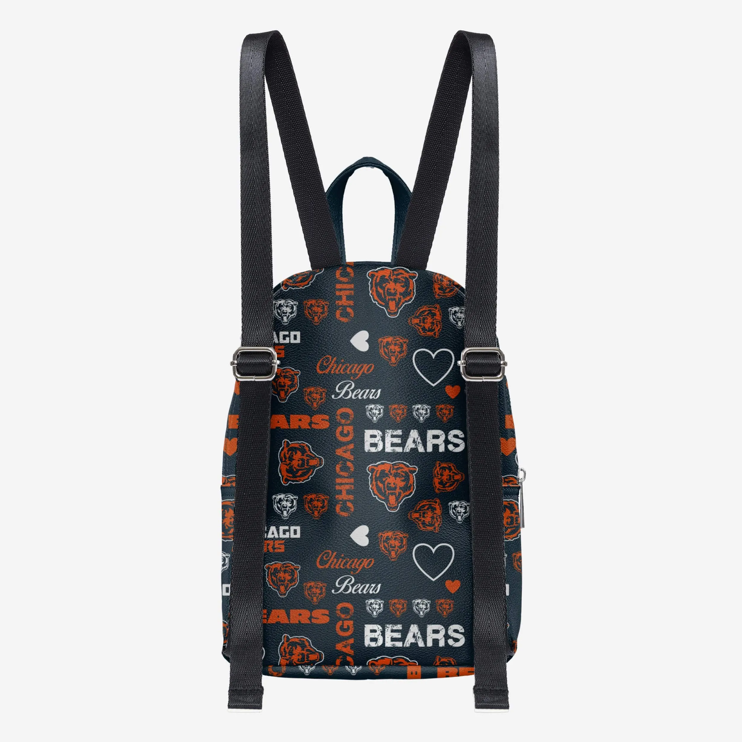 Chicago Bears Logo Love Mini Backpack