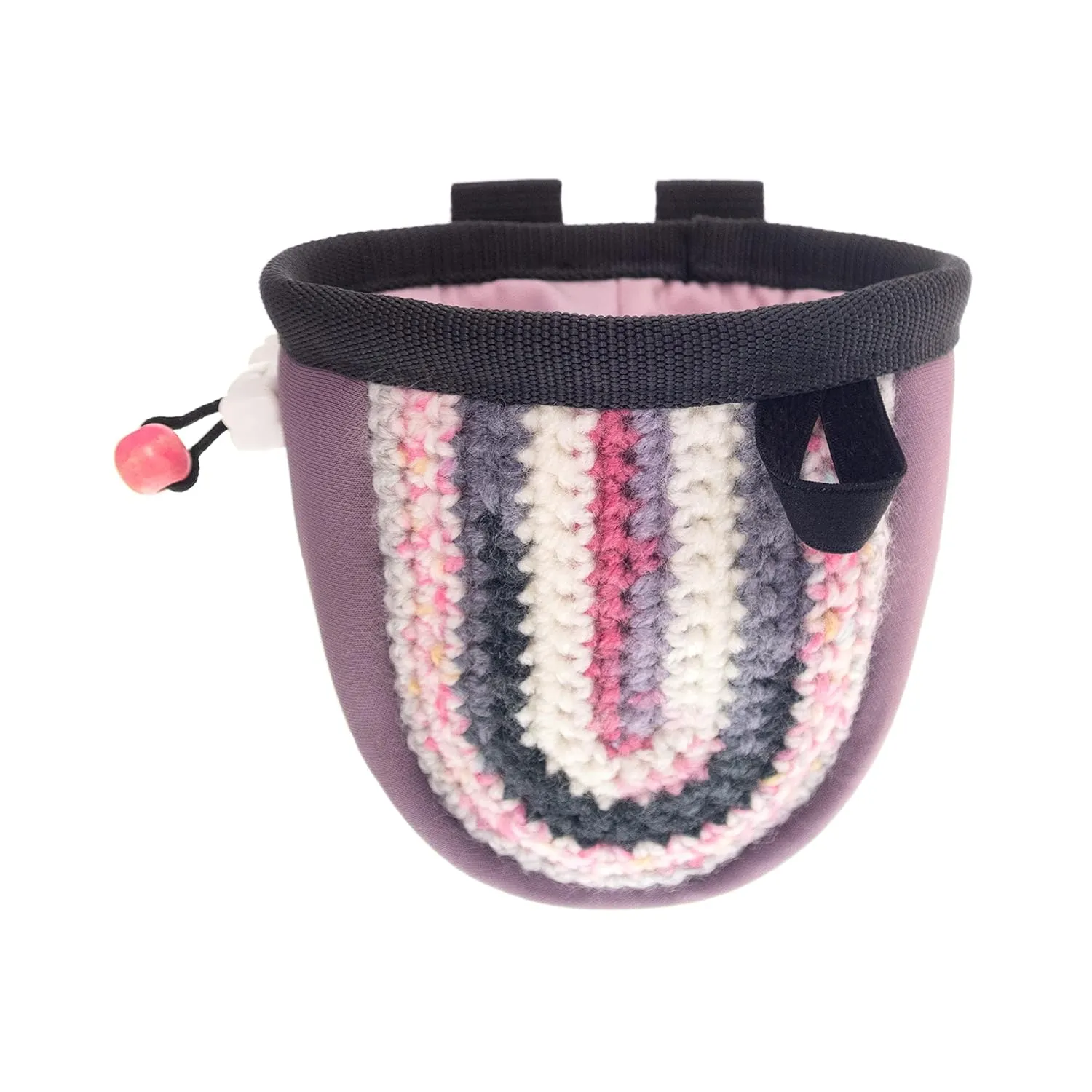 Children's Chalk Bag Climbing. Chalk Bucket Bouldering Gear. Sport and Rock Climbing Chalk Bag for Kids. Pink Mini Chalk Pouch. S Size